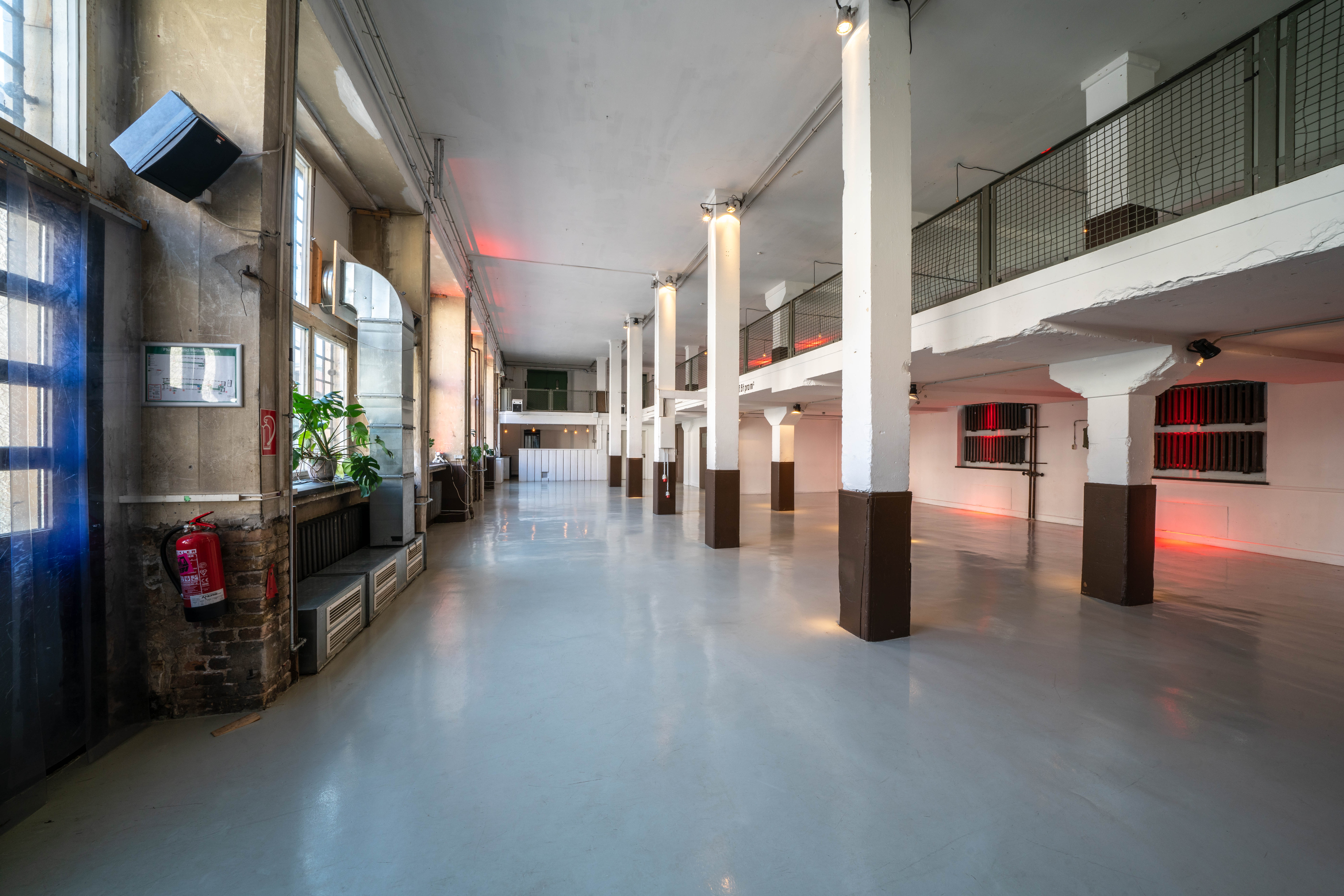 Galerie und Empore in der Alten Münze Berlin